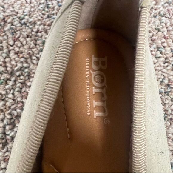 Born Cream Ballet Flats with Bow Detail - Picture 5 of 6